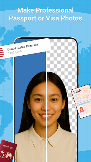 AI Passport and ID Photo Maker Screenshot 0