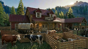 Farm Sim 26 Farming Ranch Game Screenshot 0
