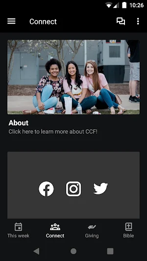 myCCF Screenshot 1
