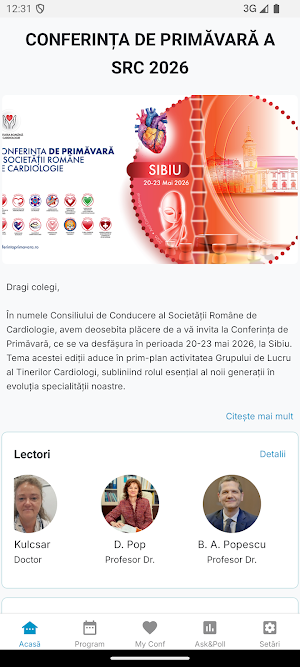 Conferința de Primăvară a SRC Screenshot 0