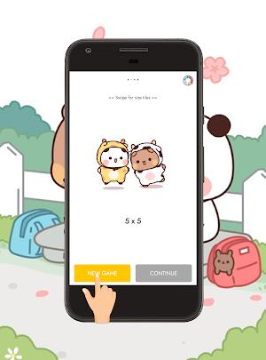 2048 Panda Bear Sugar Brownie Screenshot 1