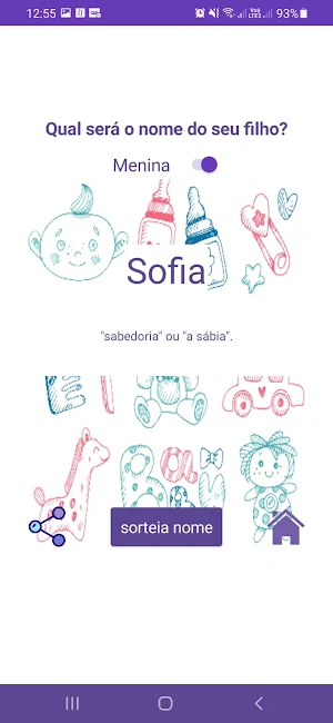 O nome será ... Screenshot 2