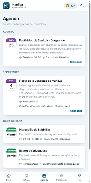 Manilva WebSite Screenshot 3