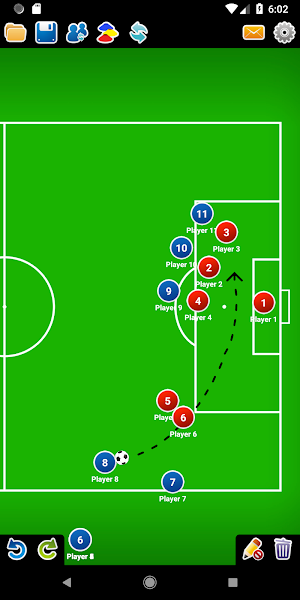 Coach Tactic Board: Soccer Screenshot 2