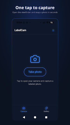 LabelCam — tag & sync photos Screenshot 2