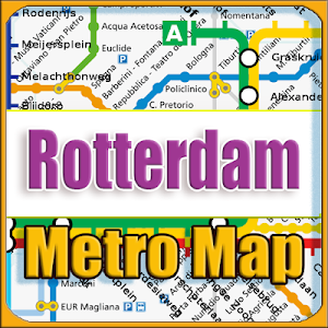 Rotterdam Metro Map Offline Screenshot 0