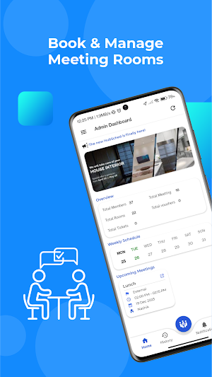 HubSched Screenshot 1