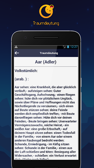 Traumdeutung Screenshot 2
