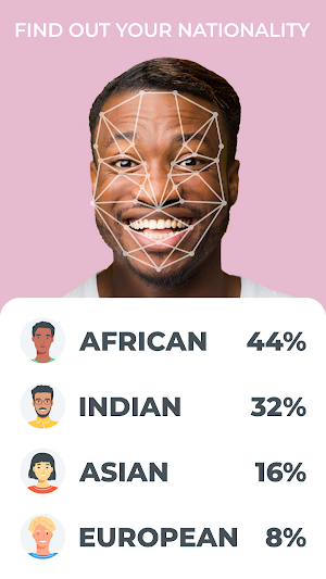 Ethnicity: Nation Face Scanner Screenshot 1