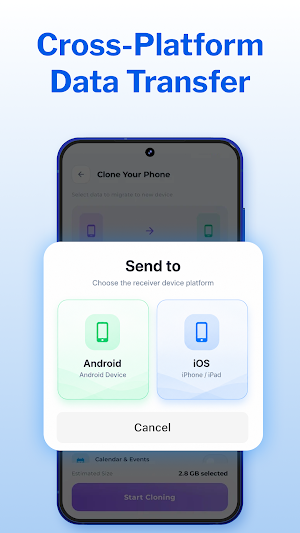 Switch to iOS: Smart Transfer Screenshot 2