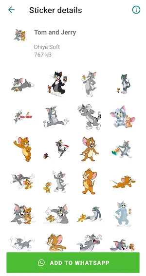 Cartoon Super Heroes Stickers Screenshot 1