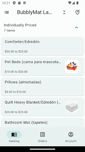 BubblyMat Laundry Screenshot 0