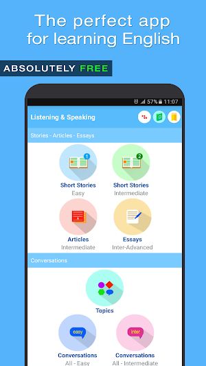 English Listening and Speaking Screenshot 0