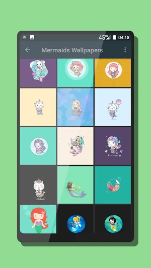 Cute Mermaid Wallpapers Screenshot 0