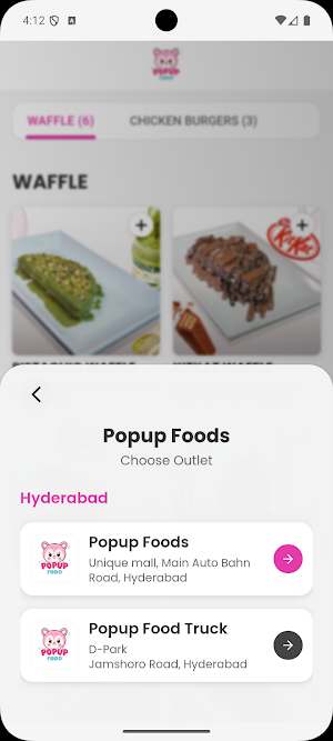 Popup Foods Screenshot 1