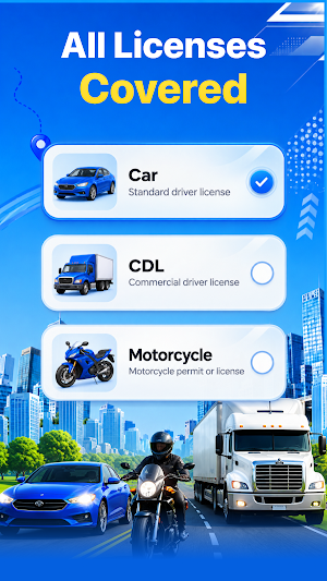 MyDMV: Permit Practice Test Screenshot 1