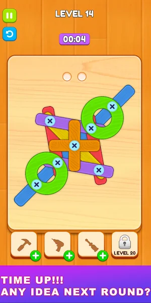 Brain Out Screw: Nut Bolt Jam Screenshot 1