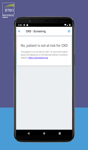 CKD Screening Screenshot 3