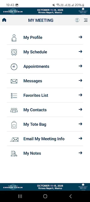 Travel Agency Owners Forum 26 Screenshot 2
