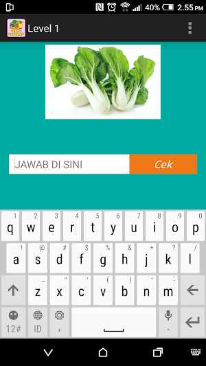 Tebak Sayuran Screenshot 2