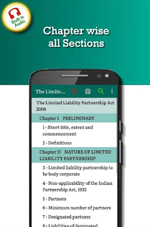 Limited Liability Partnership Act 2008 - LLP Screenshot 1