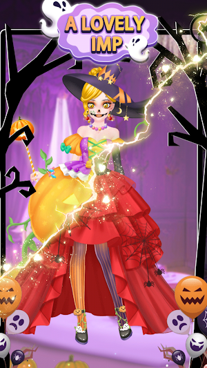 Makeover Game: Halloween Style Screenshot 3