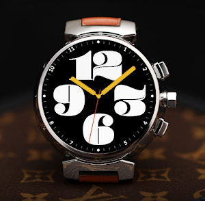 HJ Big Number WatchFace Screenshot 0