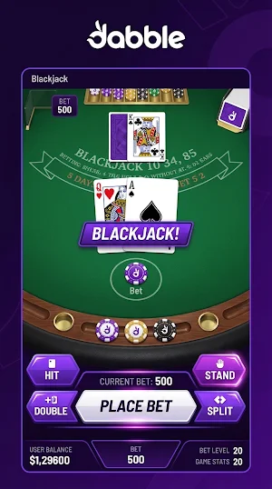 Dabble Casino Screenshot 1
