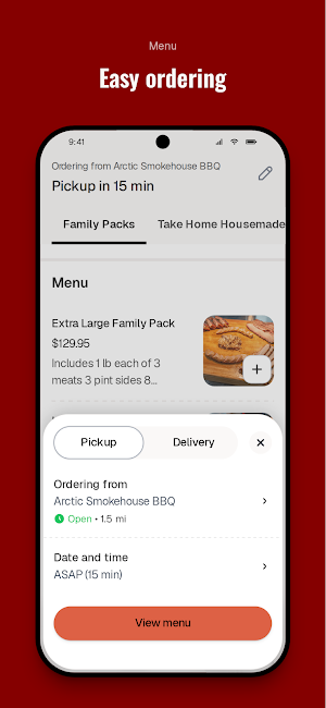 Arctic Smokehouse BBQ Screenshot 2