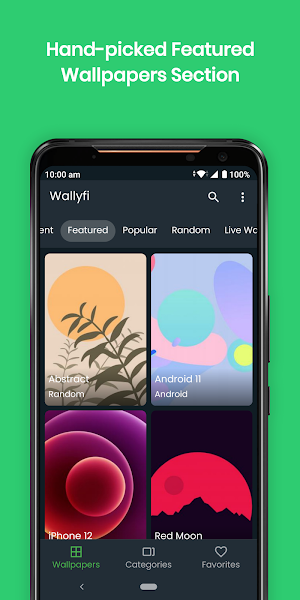 Wallyfi - Awesome Wallpapers Everyday Screenshot 2