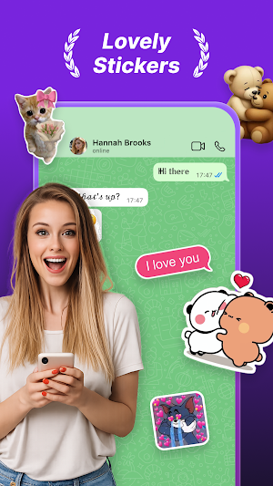 Sweetie Stickers: Love Romance Screenshot 0