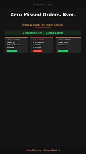 Cyberville POS - Hotel & Bar Screenshot 0