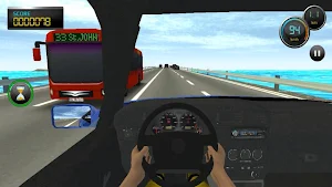 模擬駕駛開車模擬器車禍模擬器 Screenshot 1