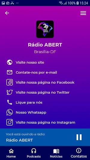 Rádio ABERT Screenshot 1