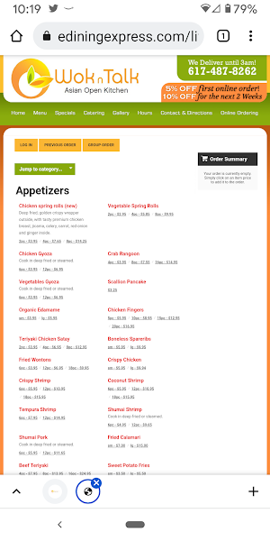 Wok N Talk Screenshot 1