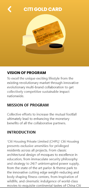Citi Gold Card Screenshot 1