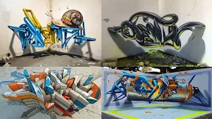 Best 3D Graffiti Art Screenshot 0