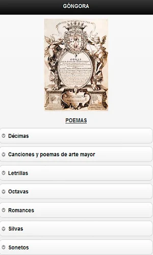 Luis de Góngora y Argote Screenshot 2