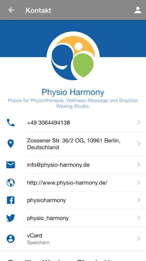 Physio Harmony Screenshot 1