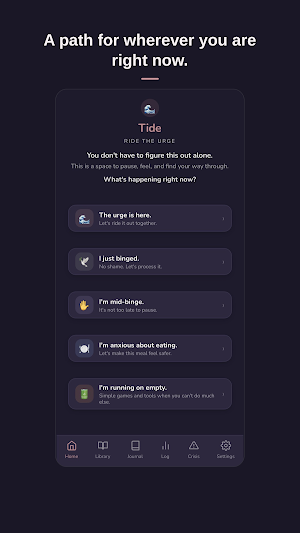 Tide: Binge Urge Support Screenshot 0