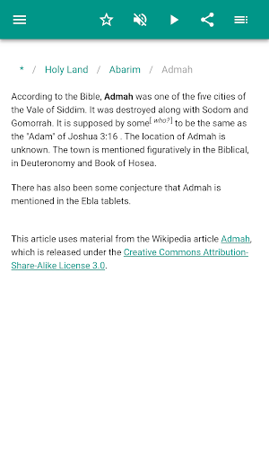 Biblical places Screenshot 3