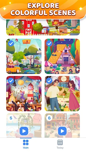 Puzzle Seek：Jigsaw Item Search Screenshot 1