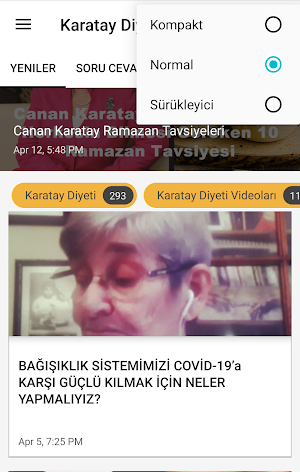 Karatay Diyeti Screenshot 2