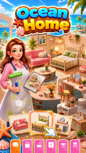 Ocean Home Design Screenshot 0