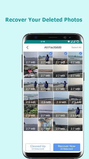 Photo and video recovery Screenshot 2