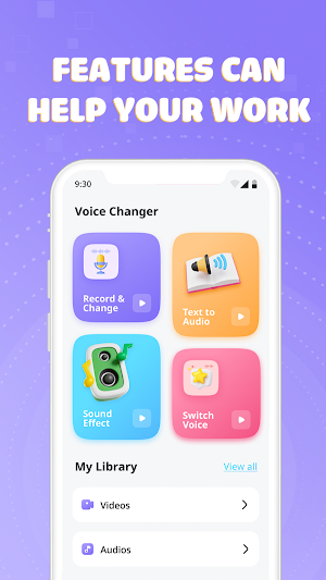 Voice changer & Sound Effects Screenshot 2