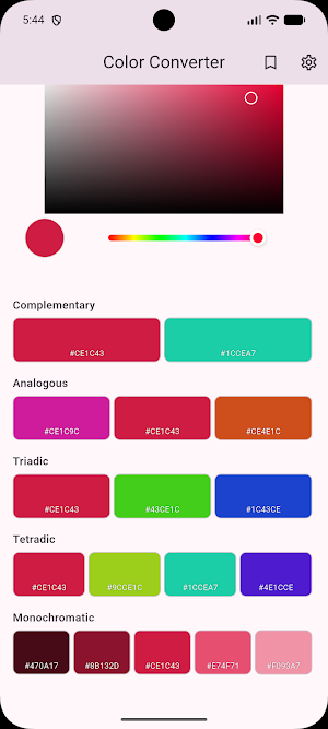 Color Code Converter Screenshot 2