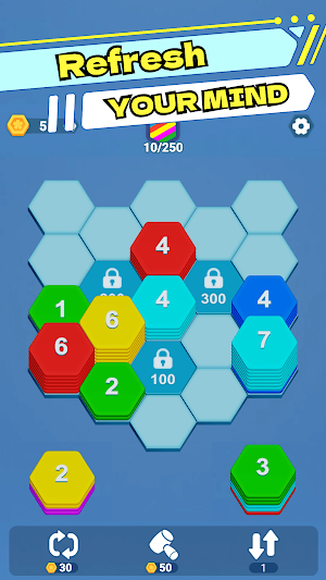 Hexa Frenzy Puzzle Screenshot 3