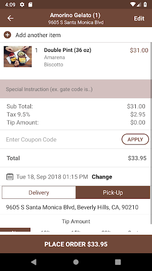 Amorino Gelato, Beverly Hills Screenshot 3