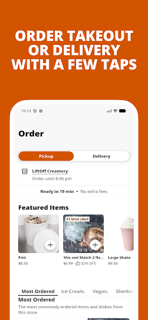 LiftOff Creamery Screenshot 0